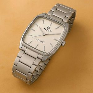 Titan Watch White Dial