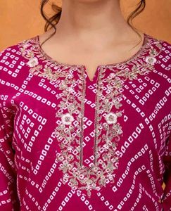 Brand New Bandhani Print Suit