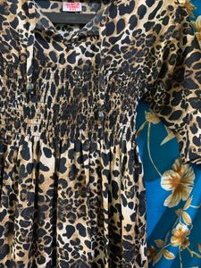 Leopard Print Dress