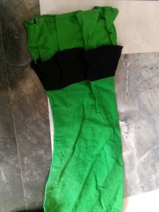 Green Embroidered Kurta Set