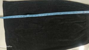 Corduroy long skirt