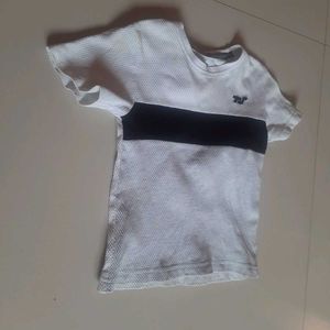 White Black BoybT-Shirt