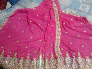 Heavy Work Dupatta For Bride