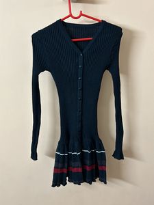 Bodycon Korean Dress/cardigan + Free Gift