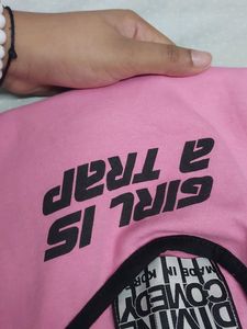 Black Pink Korean Top