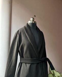 Belted coat