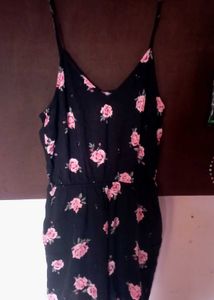 H&amp;M Divided Black Playsuit Shorts