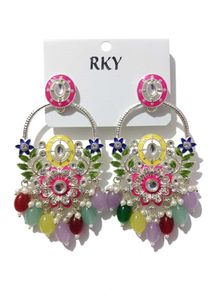 Floral Drop Earrings