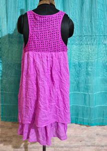 Size L/XL🎁Buy 2 Get 1 Free 🎁 Purple Dress