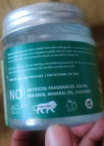 Aloevera Gel With Vitamin E, B5, B3 (Sealed)