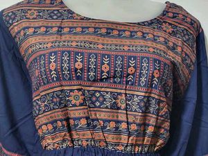 Elegant Blue Ethnic Dress