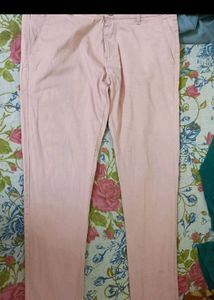 Peach Trousers