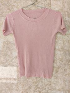 Body Fit Knitted Tshirt