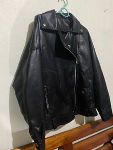 Black leather Jacket
