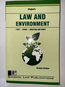 Law and Environment Book - IP University Syllabus