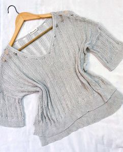 Pinterest Oversized Crochet Top B