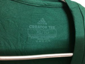 Adidas Green Long Sleeve T Shirt
