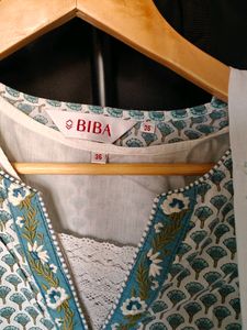Biba Kurta Pants Dupatta Set