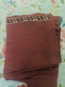 Elegant Mauve Co-ord Set, floral embroidered s