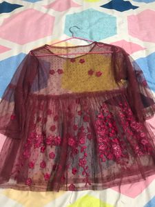 Floral Embroidered Top