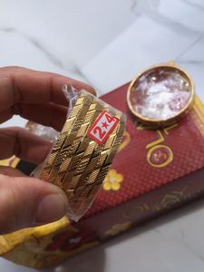Golden Bangles Set