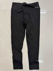 Women Stylish Black Mesh Leggings