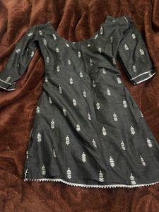 LIBAS Black kurta & Sharara Set