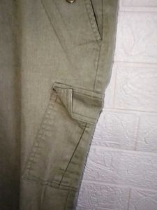 Olive Green Cargo Pants