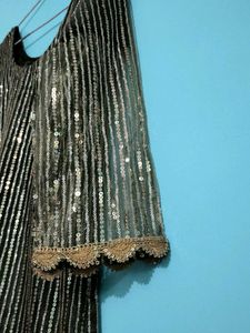 Elegant Embellished Kurta plazo suit