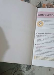 Introductory Macroeconomics - Class XII