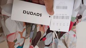 Multicolored Short Dress