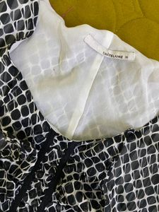 Black &amp; White Dress(girls 10-12)