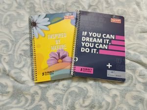 Set Of 3 Spiral Notebooks