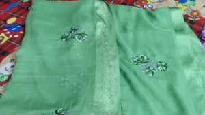 Fool Piko ready On saree