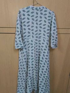 Front Slit Long Dress