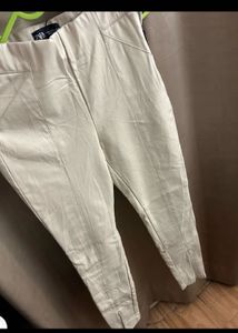Zara Leather Flared Or Skinny Pants For Women