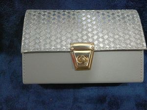 SHINING SILVER GREY SLING