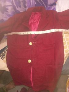 🥵 warm for winter maroon Blazer - Stylish &amp; Comfo
