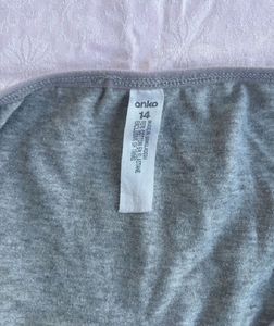 anko Gray Cotton Briefs