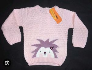 Cute Hedgehog Knit Sweater from Bulgaria