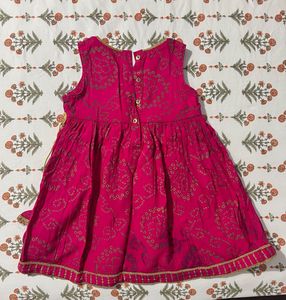 Ethnic Frock For Baby Girl 2-3 Yrs