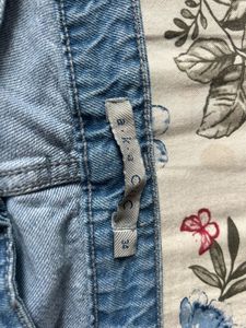 Wide Leg Denim Jeans