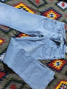 Light Wash Denim Jeans