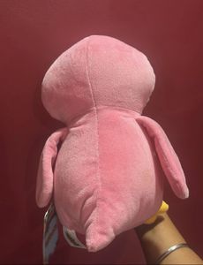 Pink Penguin Plush Toy