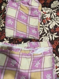 Floral Pattern Single quilt - set of 2