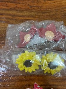 3 Clay Earrings