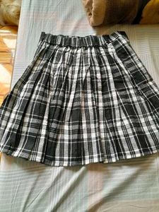 Plaid Mini Skirt