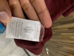 LP Maroon Casual Shirt