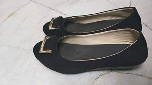Buckle Detailed Heel Ballies