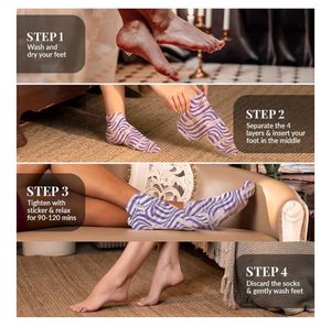 Luxaderme Peeling Foot Mask